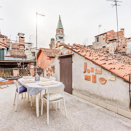 Ca Lu Vintage Flat Con Vista Su San Marco! Apartman Velence Kültér fotó