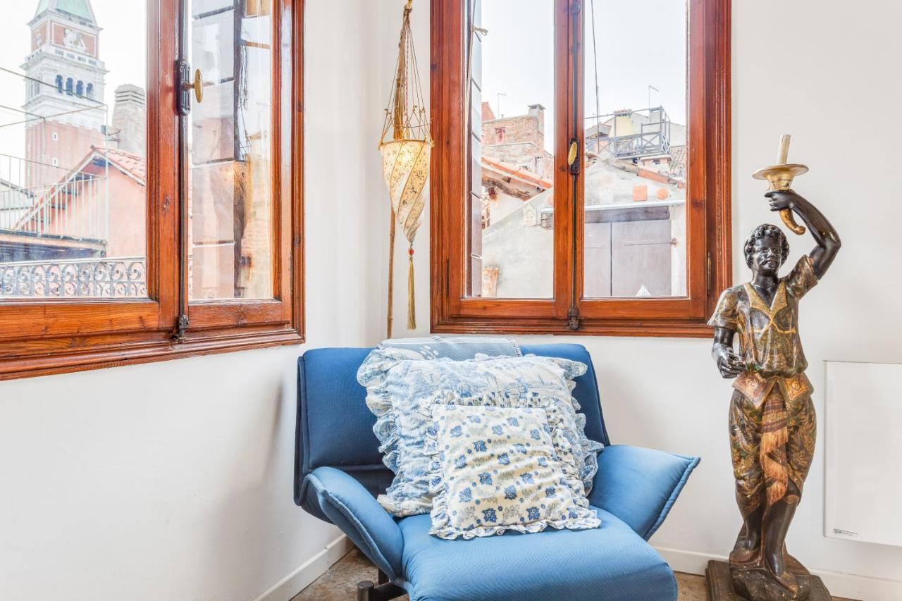 Ca Lu Vintage Flat Con Vista Su San Marco! Apartman Velence Kültér fotó