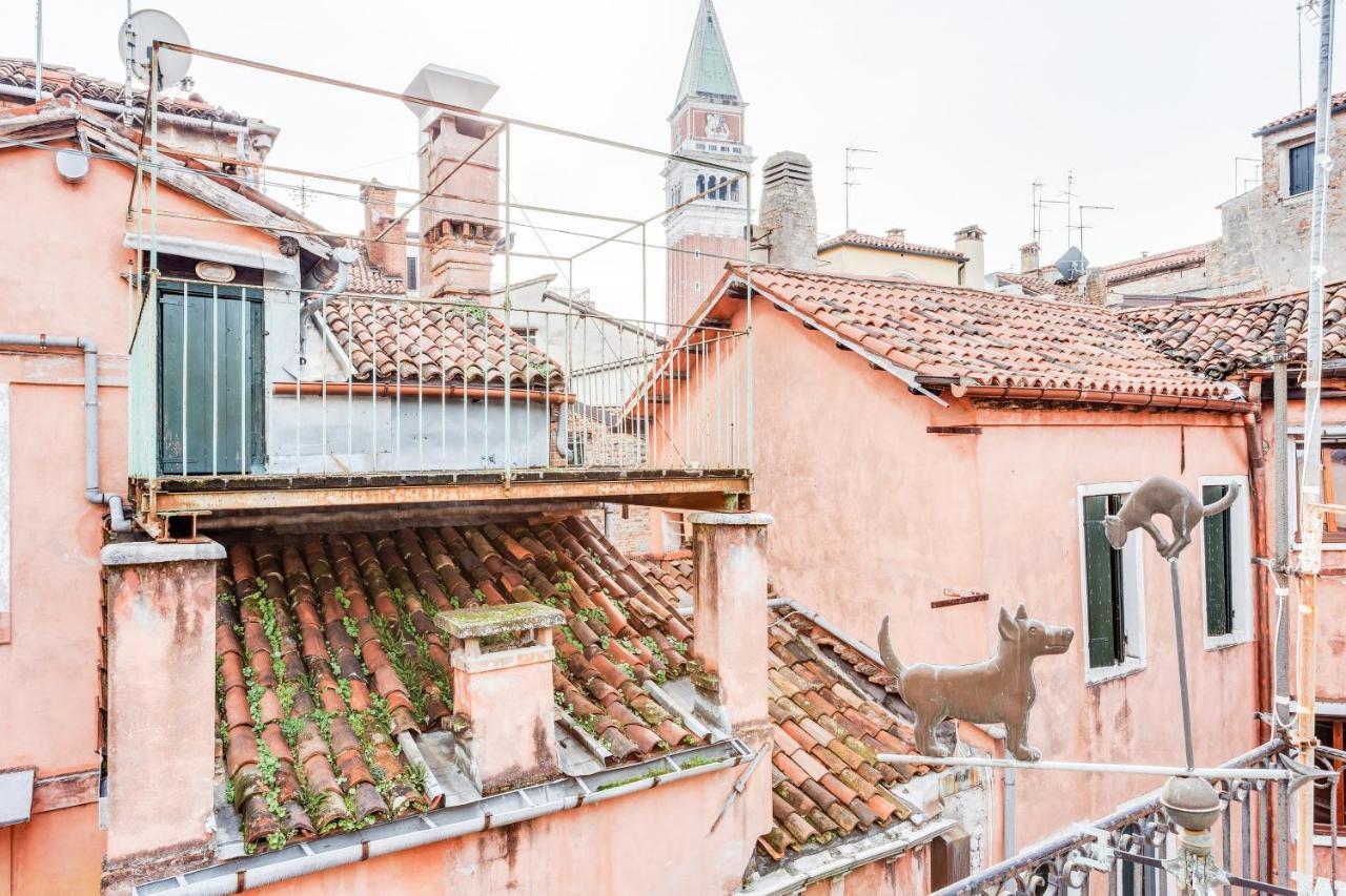 Ca Lu Vintage Flat Con Vista Su San Marco! Apartman Velence Kültér fotó